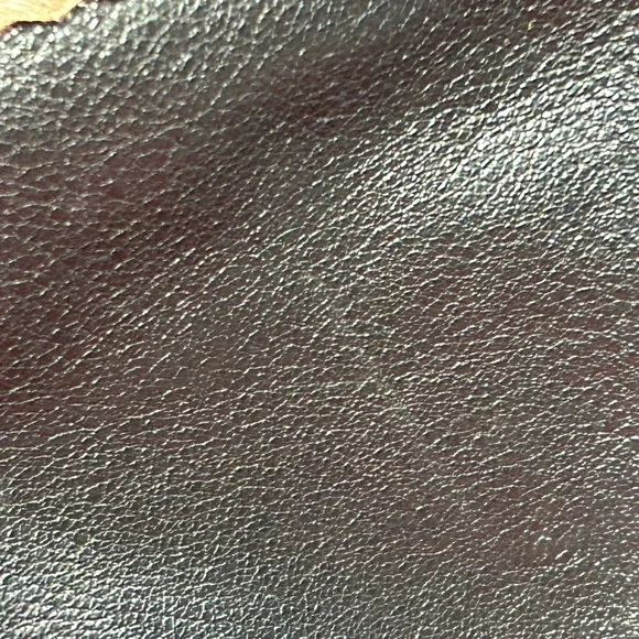 Leatherneck USA Black & Red Animal Print Calf Hair Shoulder Bag Approx. 12 x 11 - Picture 10 of 15